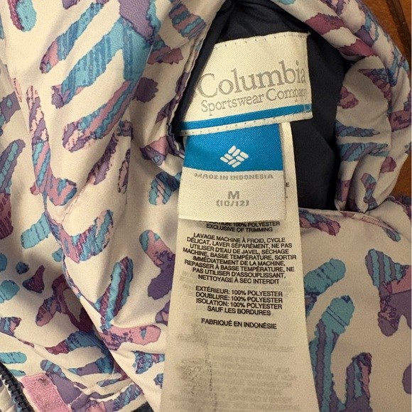 Columbia girls reversible puffer jacket - Picture 5 of 6